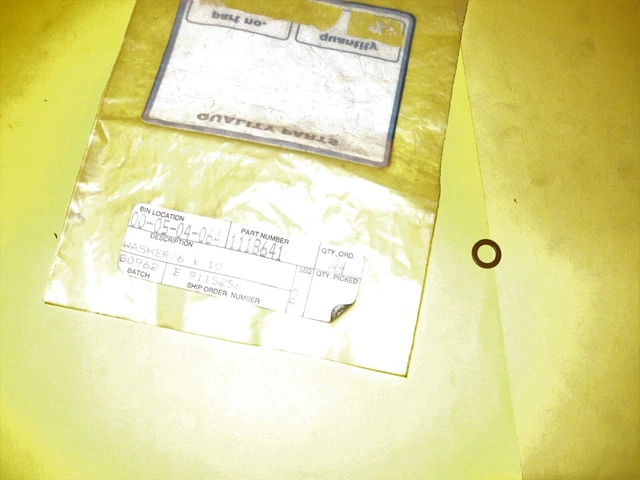 NOS INJECTION PUMP Washer Fits Deutz Allis Tractor Part# 1118641 $2.99 ...