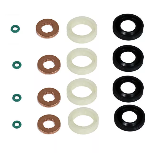 1.6HDI Diesel Injector Seal Washer O-ring Kits for Citroen Peugeot Berlingo Ford