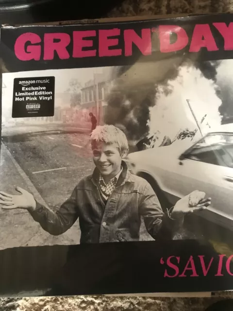 Green Day - Saviors LP Vinyl Record Amazon Pink Vinyl New Sealed