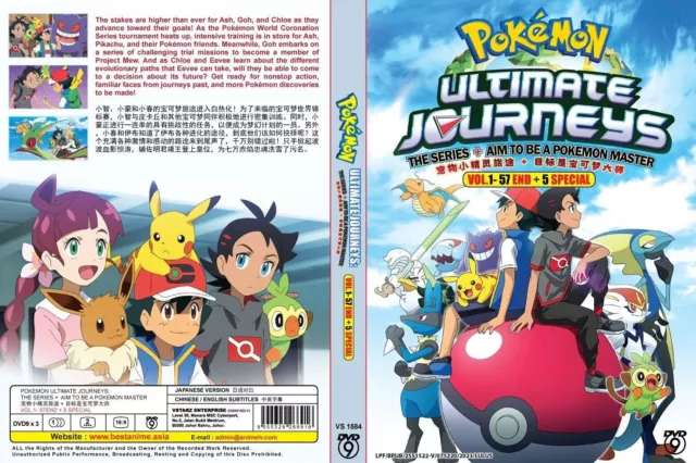 DVD ANIME POKEMON XY & Z Vol.1-49 End Region All English Subtitle