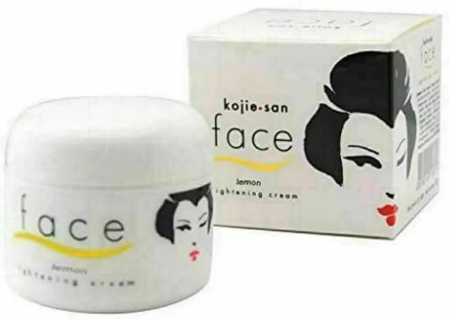 Kojie San Lemon Face Cream for Whitening and Regenerating Skin - 30g