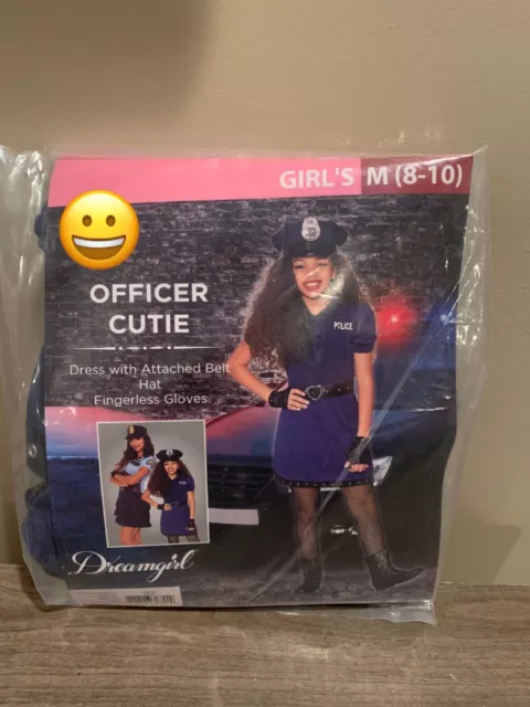 TEEN GIRLS POLICE Officer Cop Cutie Book Week Fancy Dress Party Costume  LAPD New $19.31 - PicClick