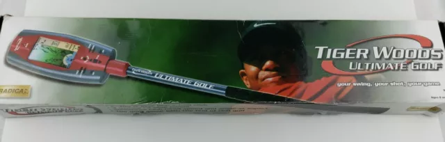 Vintage Tiger Woods Ultimate Golf - (Your Swing, Shot, Game) RADICA 9834GB 1999