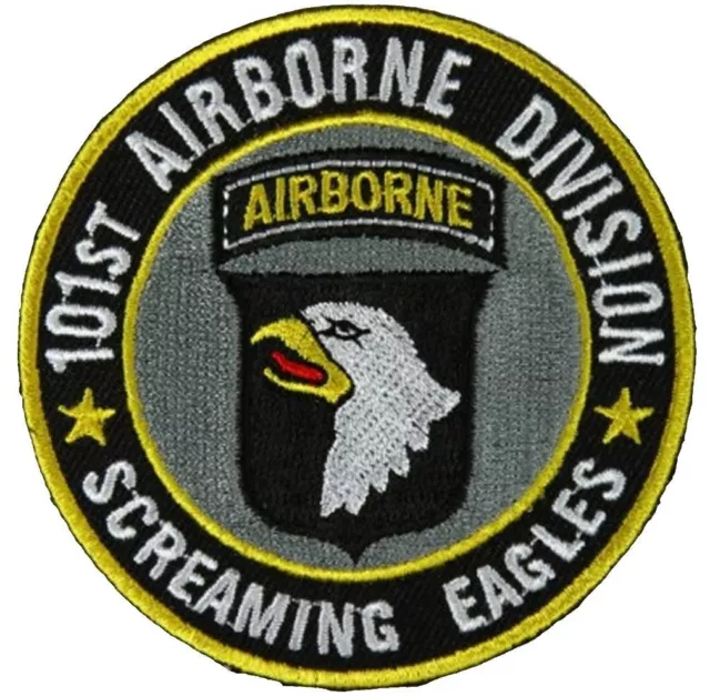 Us Army 101St Airborne Division Abd Patch Air Assault Screaming Eagles Veteran