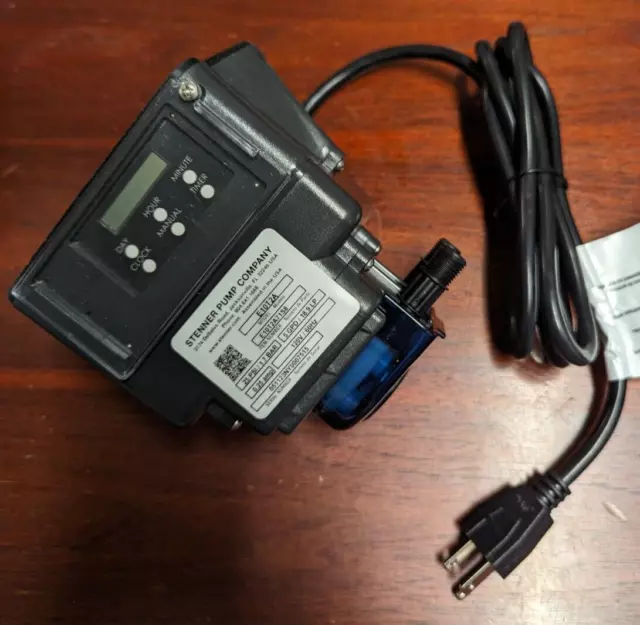 Stenner Econ T Low Dose Peristaltic Metering Timer Pump E10T2A 5GPM
