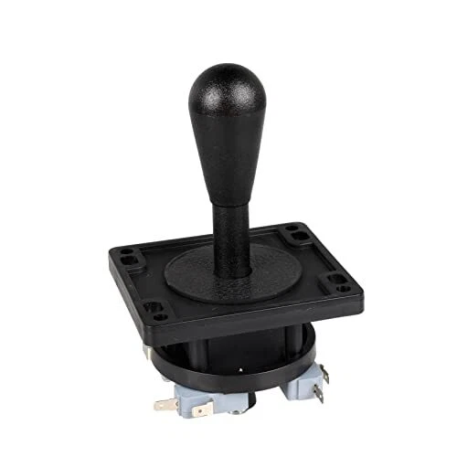 American Style Arcade Competition 2Pin Joystick BLACK 8-Way 187" (4.8mm)