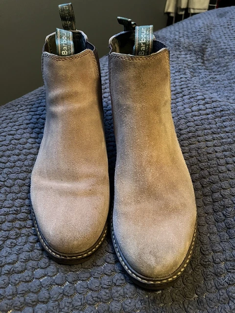 barbour chukka boots tan