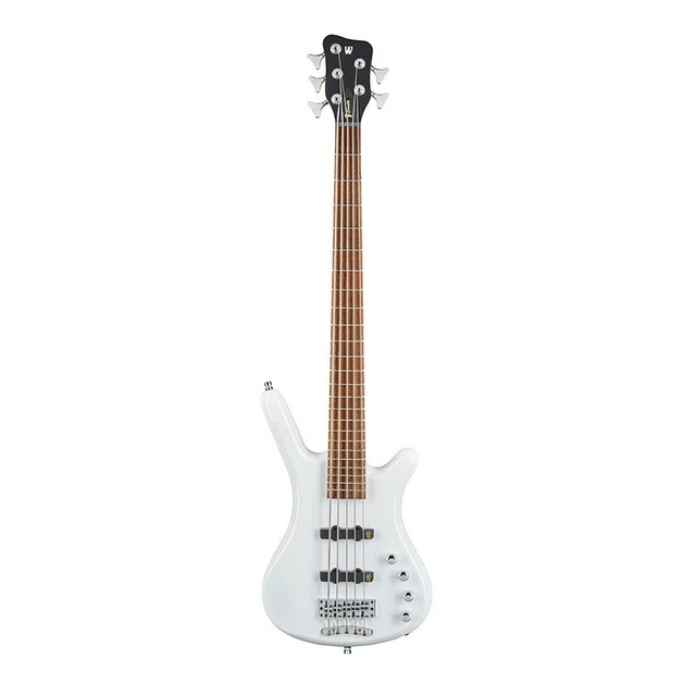 Warwick Corvette Basic 5 - Basse électrique 5 cordes - Solid White