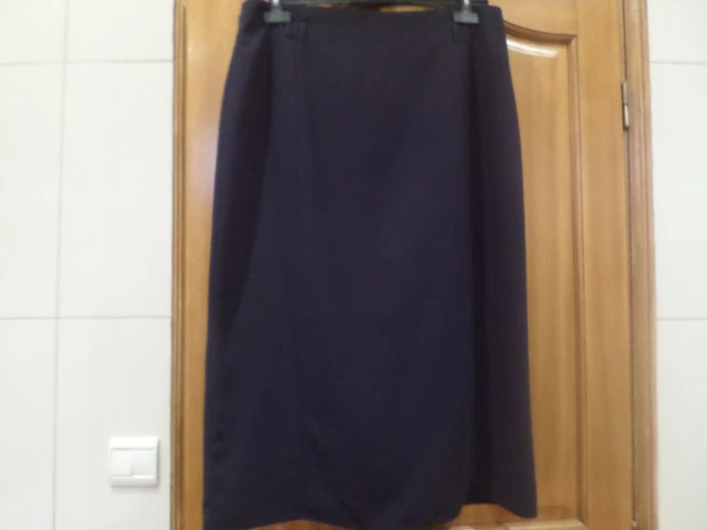 Jupe Courte Cassis Taille 44 - Saumon Fluo - 100% Polyester - Fabriquée En France