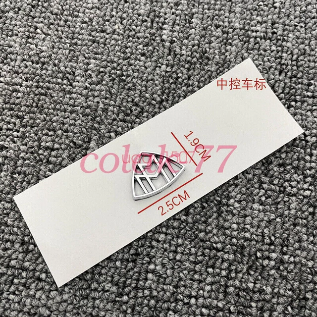 Emblema Maybach Cromato Per Console Centrale Mercedes – Logo Tromba Su Plancia