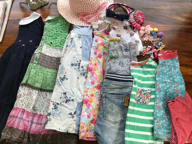 Jojo Maman Bebe, Next, Mini Boden, Fat Face etc Bundle of girls clothes age 4-5