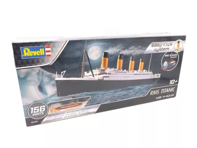 Revell 05599 RMS Titanic inkl. 3D Diorama Schiff Modell Bausatz 1:600 in OVP - N