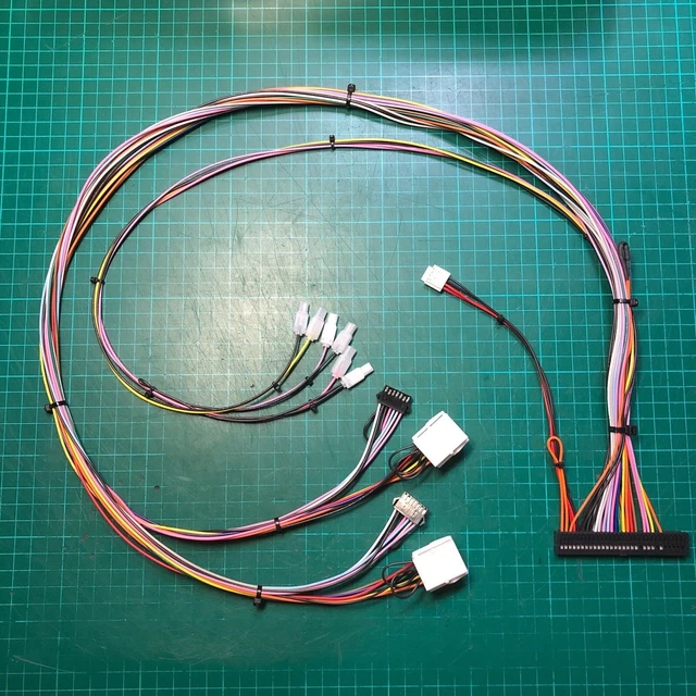 Harness De Contrôle Panel Sega Naomi Universal - 1 Joueur, 6 Boutons, JVS, Neuf