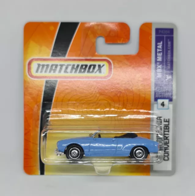 Matchbox 1969 Volkswagen Karmann Ghia Convertible Blau 2009 MBX OVP VW