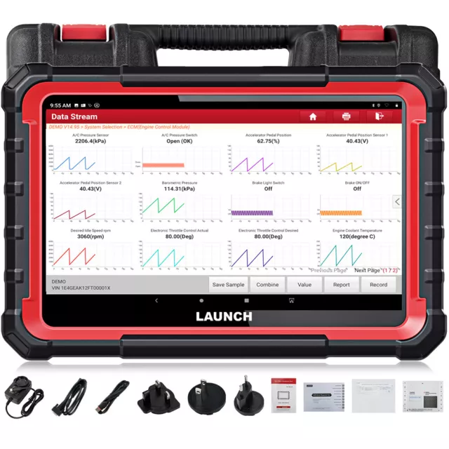 2024 LAUNCH X431 Pro Elite PRO5 OBD2 Diagnosegerät ALLE SYSTEM ECU Key Codierung