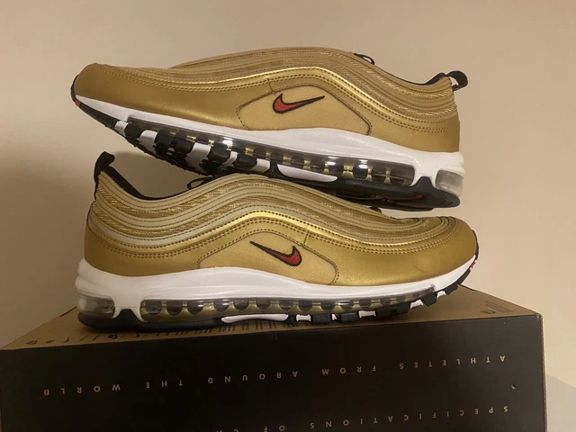 NIKE AIR VAPORMAX 97 Gold Bullets Brand New 160.00 PicClick UK