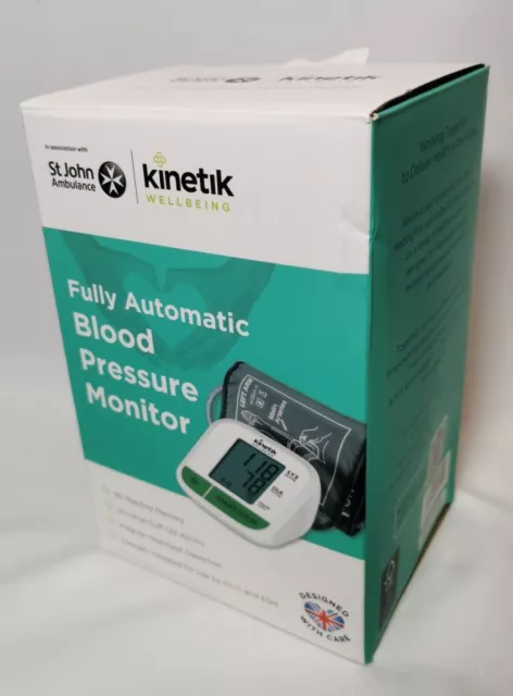 Kinetik Wellbeing Fully Automatic Blood Pressure Monitor WBP1
