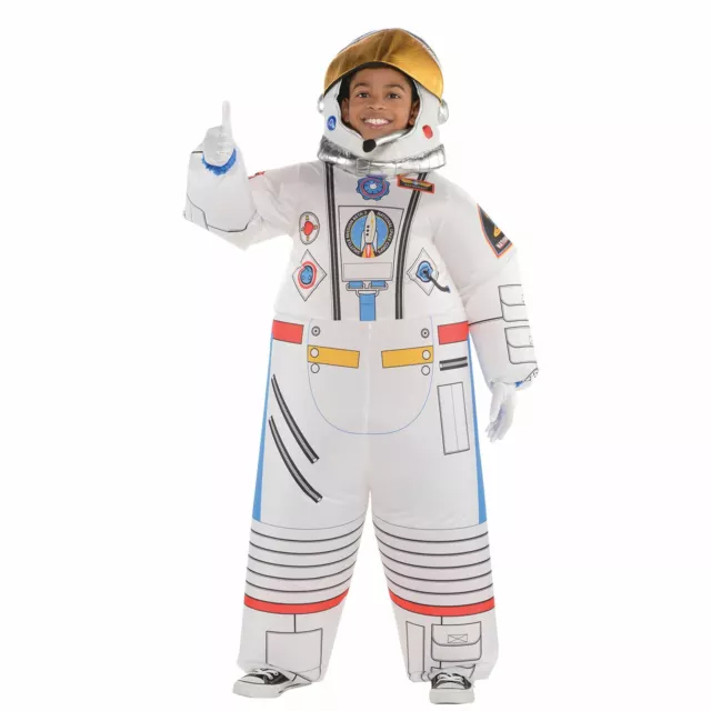 Bambini Gonfiabile Astronauta Costume da Spazio Suit