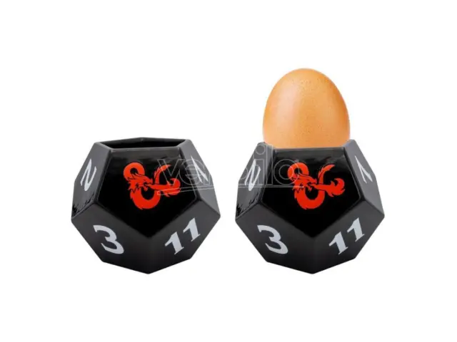 Dungeons & Dragons 3D Eggcup Wit Salt Shaker Dice Joy Toy (IT)