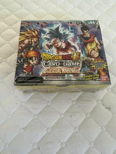 Dragon Ball Super Colossal Warfare  English  Booster Box Sealed