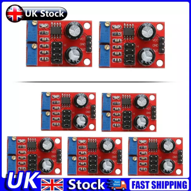 NE555 Pulse Frequency Duty Cycle Adjustable Module Wave Signal Generator UK