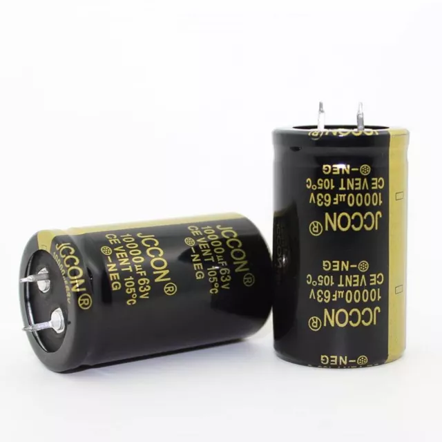 Snap-in Electrolytic Capacitors 10000uF 63V 105°C 30x50mm