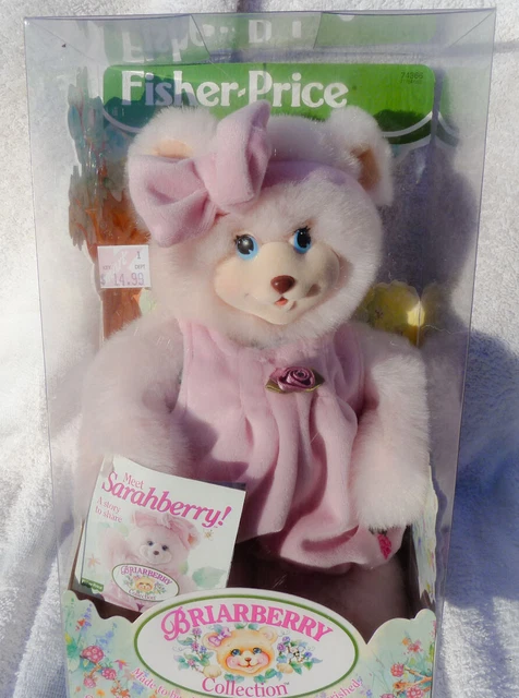Vintage 1998 Fisher-Price Briarberry Collection Sarahberry Bear