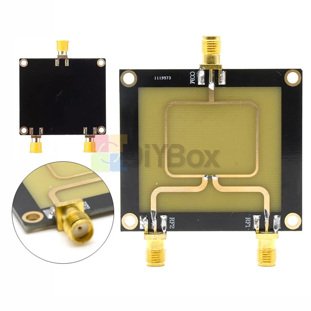 Microcontroller Power Splitter 100-2700MHZ 25W MICROSTRIP Power Splitter Combiner 2-Splitter Divider ...