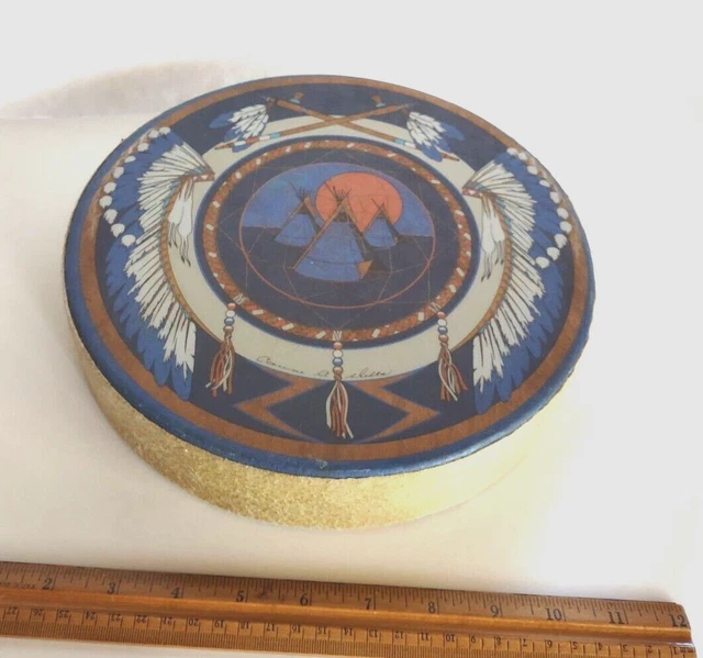 PACIFIC NW COAST First Nations Clarence Wells Haida Synthetic Hide Hand