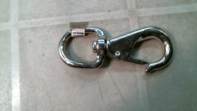 Campbell T7610832 Round Eye Swivel Quick Snap, 1", Nickel Plated, FREE SHIPPING