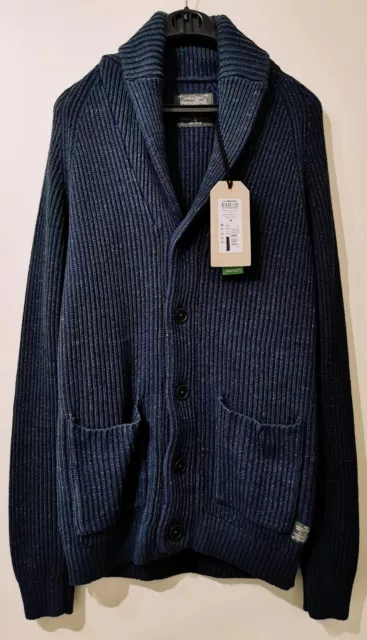 Jack & Jones - CARDIGAN / MAGLIONE pesante da uomo - colore BLU NOTTE - Taglia M