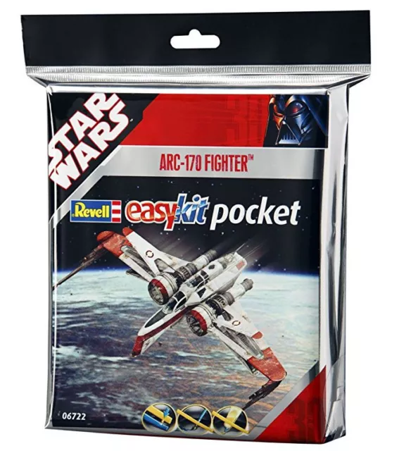 Revell 06722  EasyKit Star Wars  ARC 170 Starfighter Model Kit  ARC-170 NEW