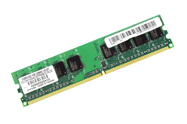 Unifosa GU341G0ALEPR6B2C6CE 1GB DDR2-800 Memory RAM