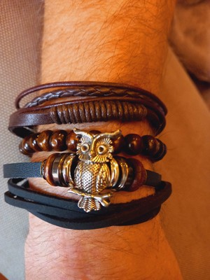 Bracelet homme perles Ø 6mm pierre gemme Agate Noir Mat Hématite breloque pendentif ancre marine Acier inoxydable Fait main Made in France 