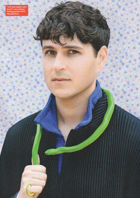 Vampire Weekend -  Koeing Ponders - Full Size Magazine Advert