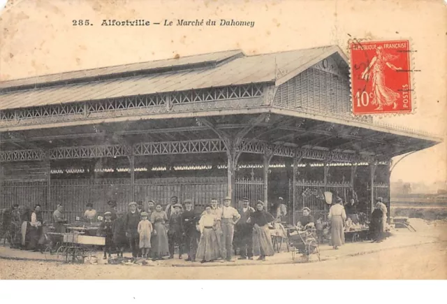 94. n°206290. alfortville. le marché du dahomey