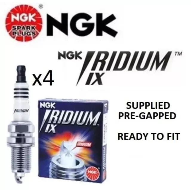 Genuine Ngk Iridium Ix Spark Plugs - Cr9Eix - Set Of 4 - Ngk 3521