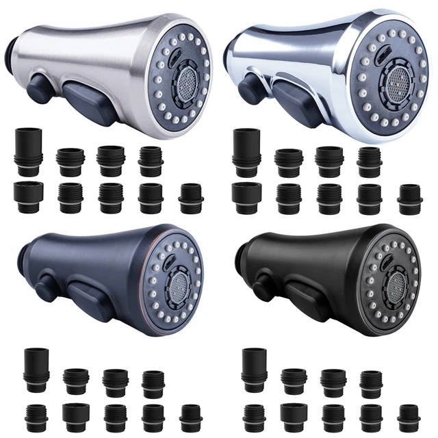 KITCHEN FAUCET SPRAY Head 3Mode Pull Down Out Nozzle Sprayer