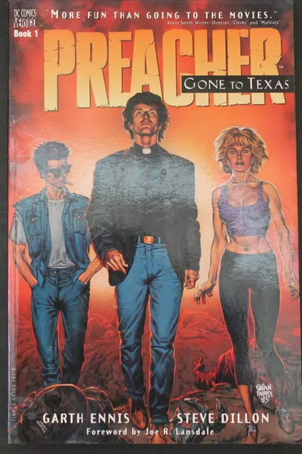 Preacher Vol. 1: Gone to Texas TPB - 19965 DC Comics/Vertigo