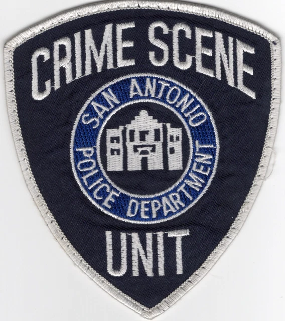 SAN ANTONIO POLICE Department Crime Scene Unit Police Patch 7.99