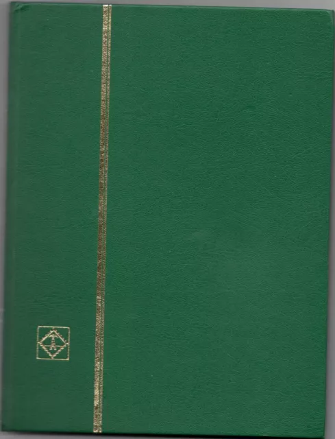 A ' LIGHTHOUSE  L2/8 ' Stockbook  with 8 pages 16 sides .