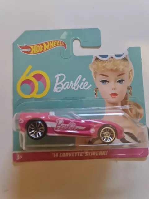 Hot Wheels Voiture Barbie RC Corvette Stingray 1956