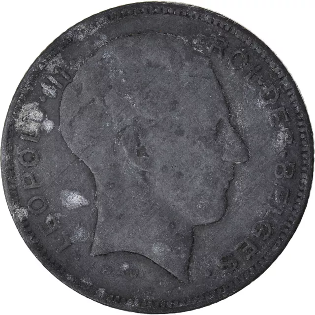[#948907] Monnaie, Belgique, 5 Francs, 5 Frank, 1945