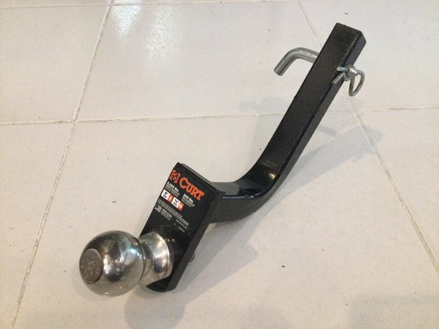 Curt 45024 Class 1 Ball Mount 1-1/4" Shank 2,000 lbs. 5" Rise 9-9/16" Long