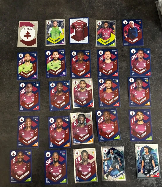 PANINI FOOT 2024 Equipe complète de Metz Ligue 1 EUR 6,00 PicClick FR