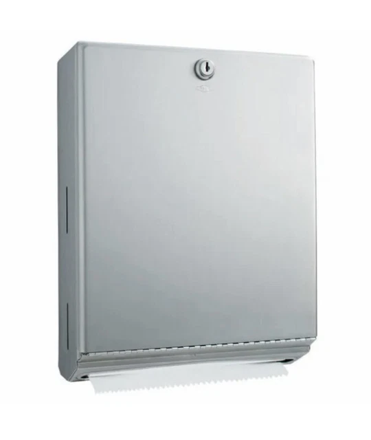 Bobrick B-262 Surface Mounted Paper Towel Dispenser Satin Stainless Steel