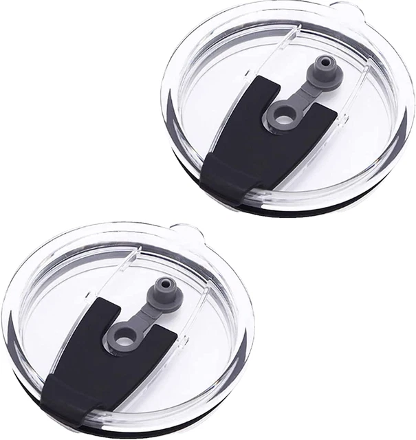 2 Lids for 30Oz Stainless Steel Tumbler Travel Mug Lid Fits ,Spill Resistant wit