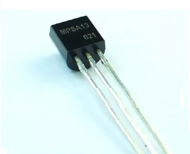 50PCS MPSA13 NPN 0.5A/30V TO-92 Darlington Transistor NEW