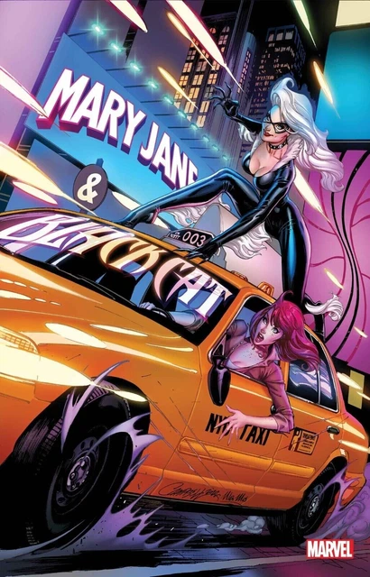 Mary Jane & Black Cat #3 J Scott Campbell Cover A Marvel Comic 1st Print 2023 NM
