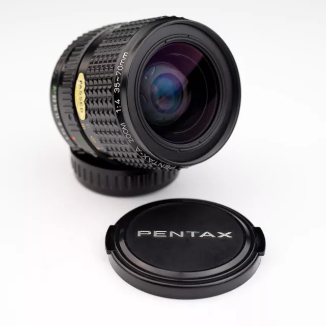 EXC+... SMC PENTAX-A 35-70mm f/4 OBIETTIVO ZOOM MACRO... K-1, K-3, KP, K-70, K-5... P/KA